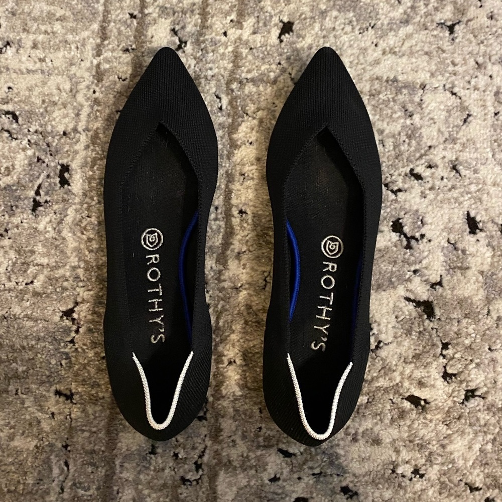 Rothy’s Black Flats